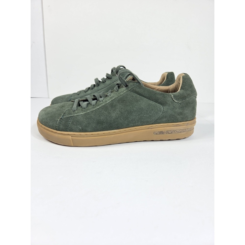 Birkenstock Lace Up Sneakers EUR 41 US Mens Size 8 US Womens Size 10 Green Suede